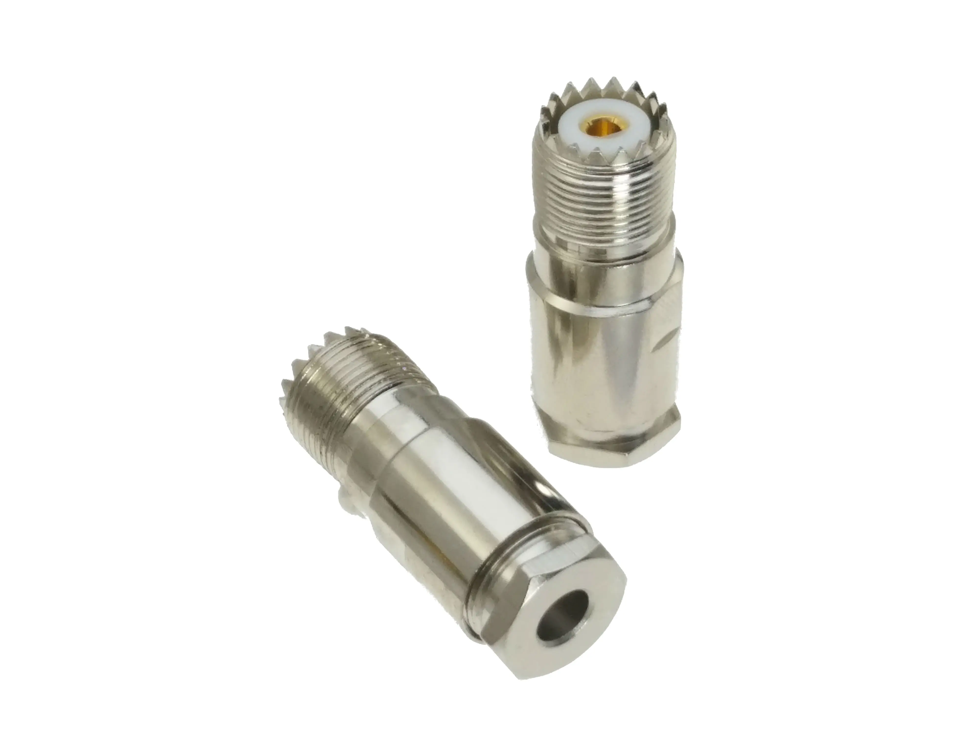 1pce UHF Female Jack SO239 SO-239 зажим для кабеля RG8X RG-8X LMR240 RF разъем