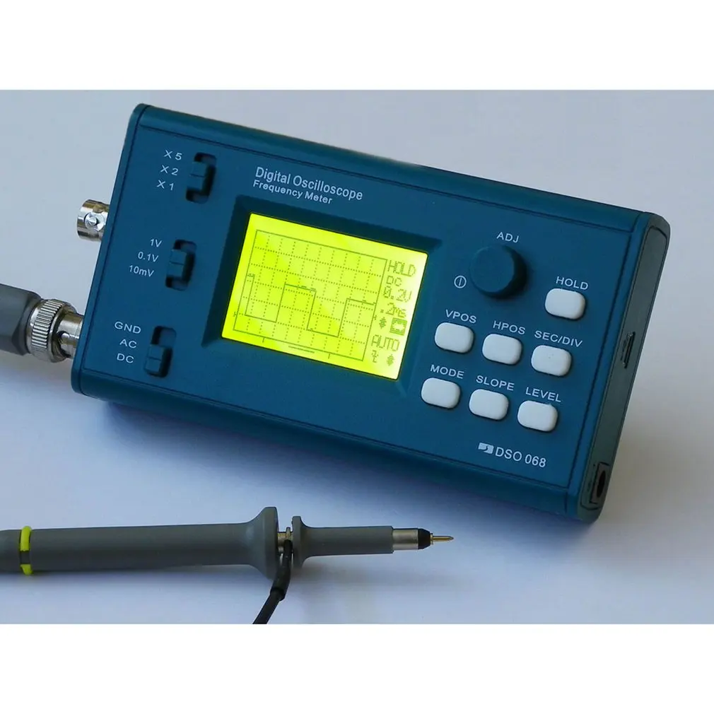 DSO068 20MHz Mini Digital Oscilloscope DIY F Version Kits Screen Electronic Teaching Practice Production Suit | Инструменты