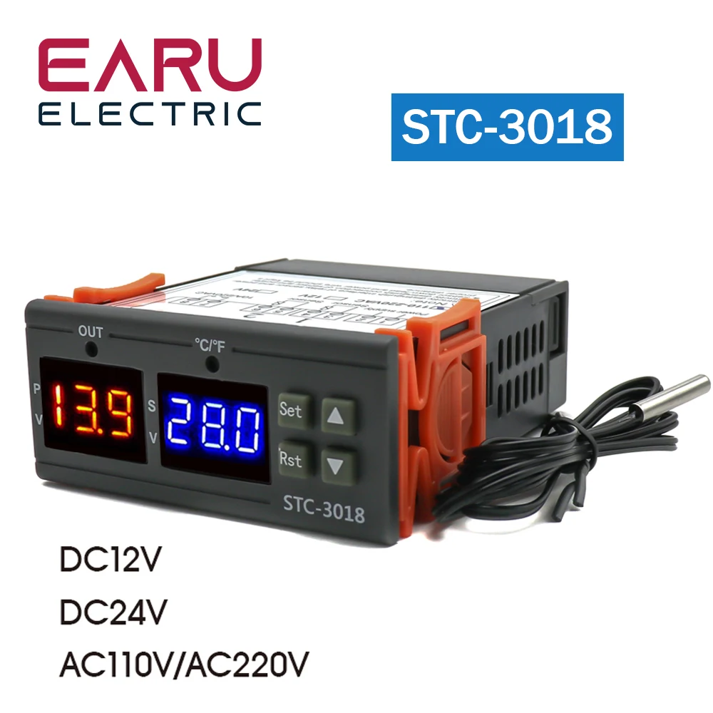 Цифровой регулятор температуры STC-3008