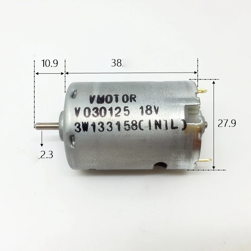Двигатель Johnson Mini 385 6 В-24 В постоянного тока 12300 об/мин высокоскоростная угольная