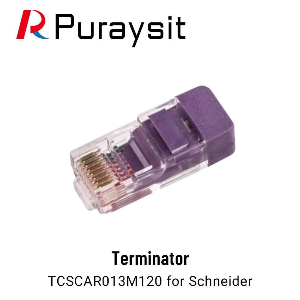 Оригинальный кабельный терминатор Puraysit France CANopen TCSCAR013M120 для подключения RJ45