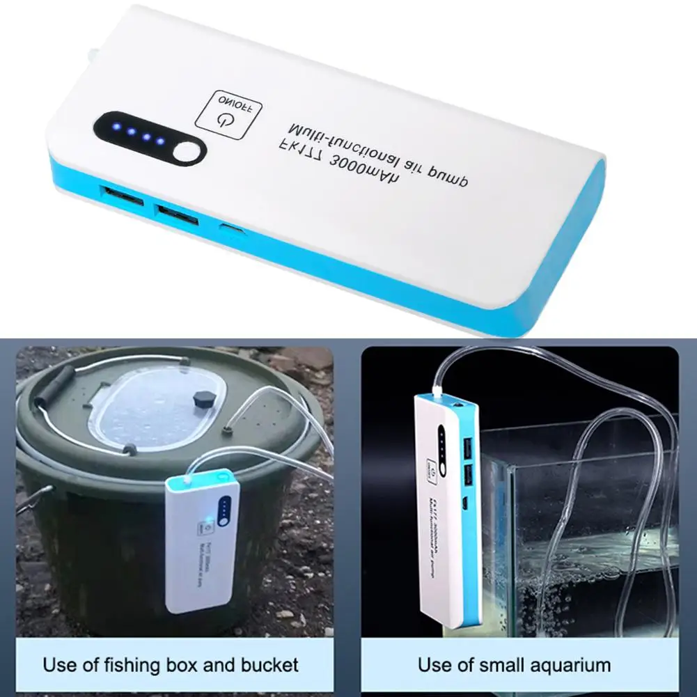 Аэратор для рыбалки воздушный насос с USB-зарядкой кислородный автомобильный