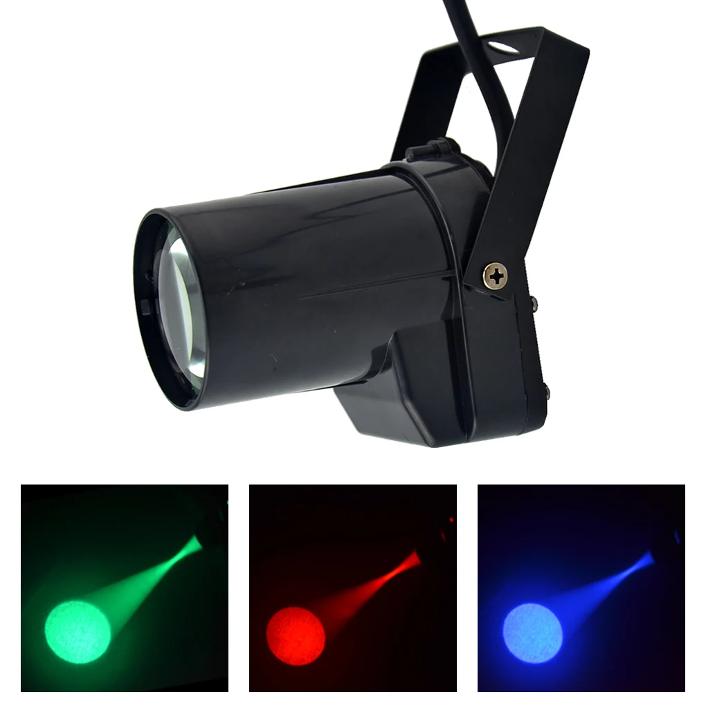 5 Вт RGB красочные диско шар светодиодный луч зеркало проектора лампа в форме шара