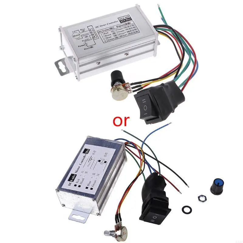 LXAF для 12V 24V 36V 48V SoftStart Обратимый контроль скорости двигателя PWM