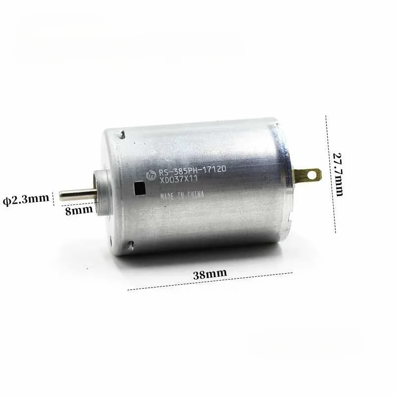 Двигатель для щетки MABUCHI RS-385PH-17120 5-полюсный ротор 24 В 8600 об/мин двигатель