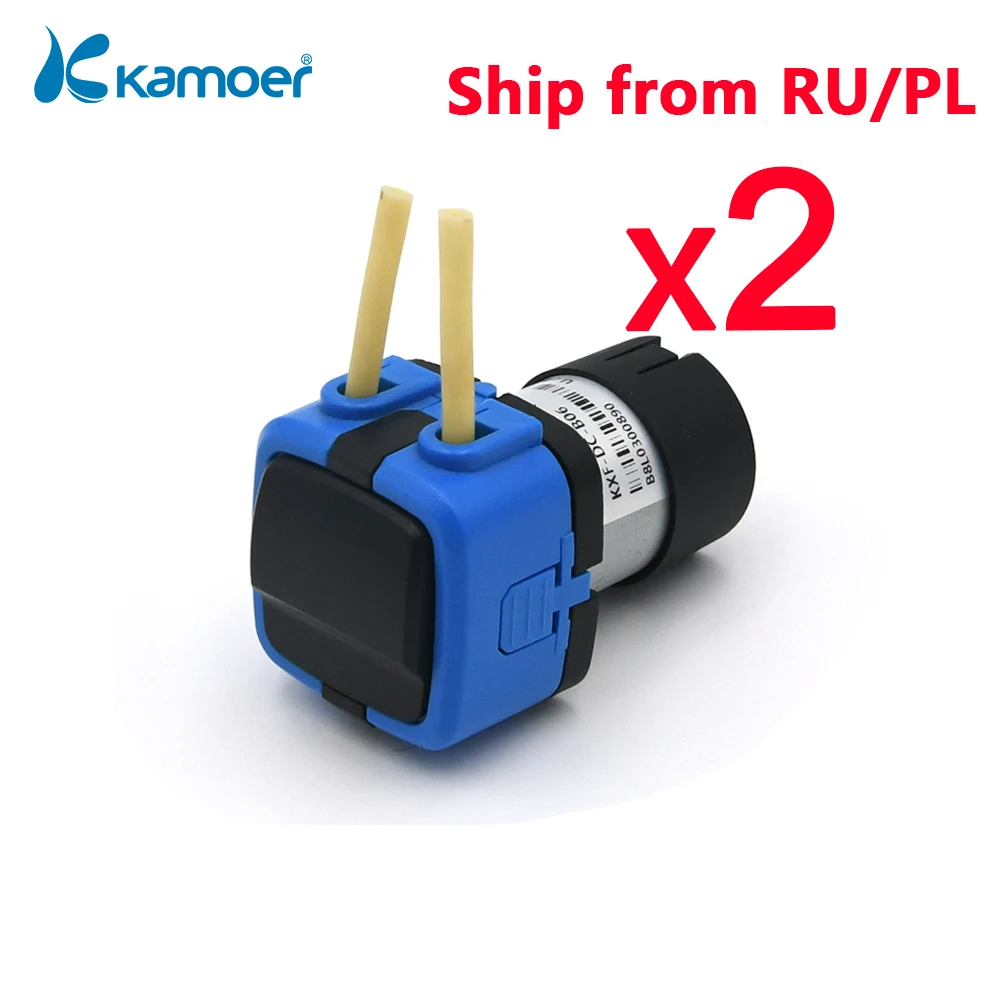 Миниатюрный Дозирующий Перистальтический Насос Kamoer KXF 12 В ≥ 47 мл/мин. DC для