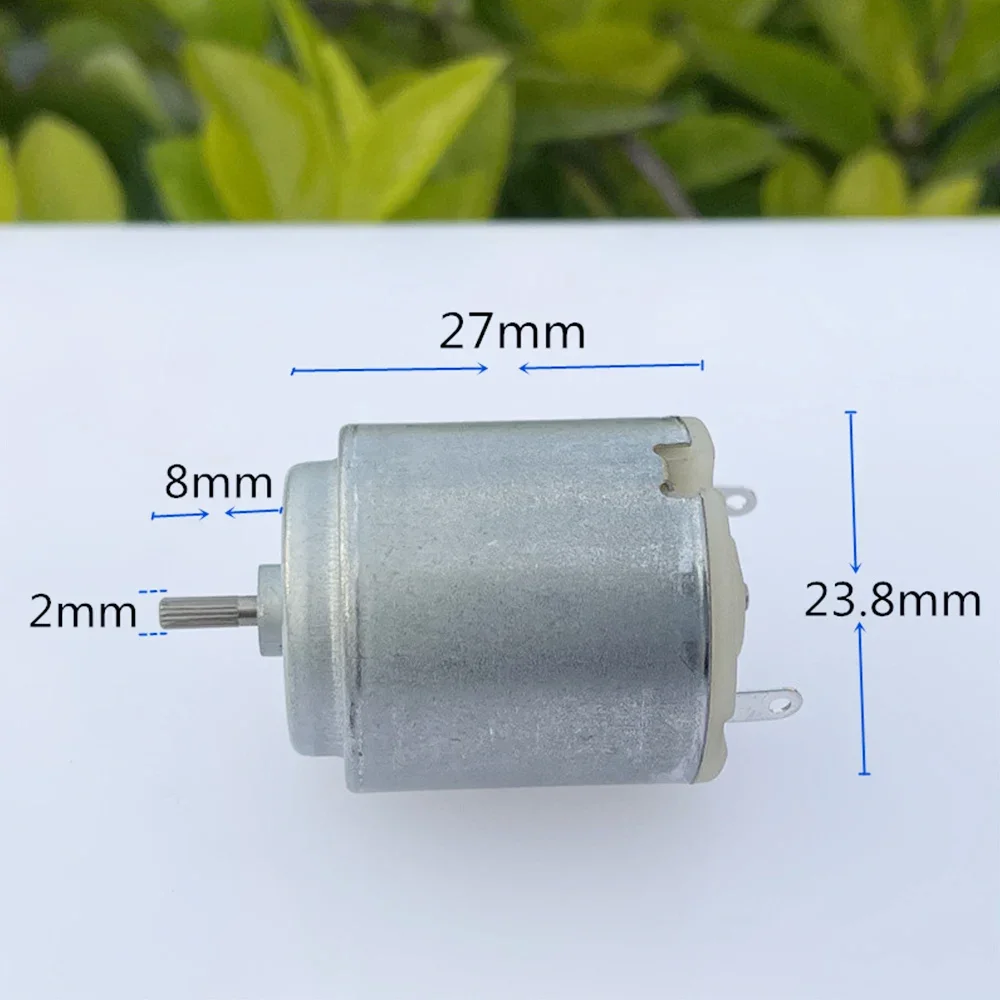 Micro 260 Двигатель 14500 об/мин Сильная магнитная угольная щетка DIY Маленький