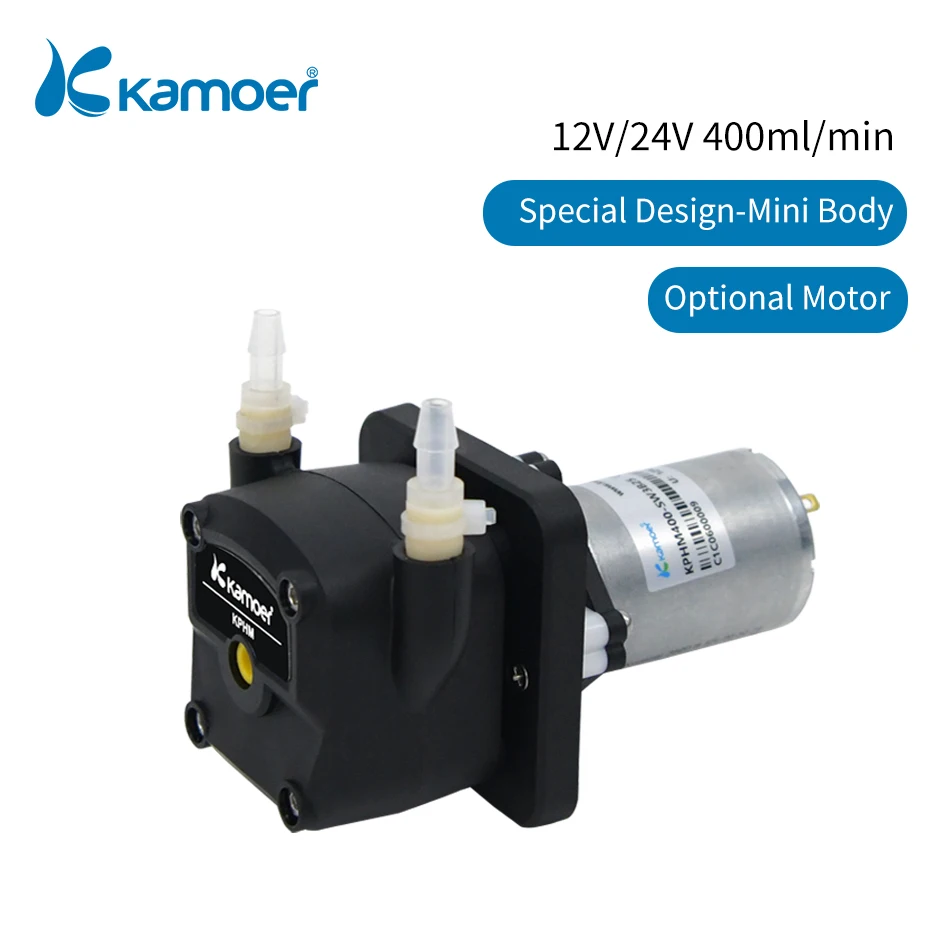 Перистальтический Насос Kamoer KPHM400 12 В/24 В постоянного тока щетка шаговый двигатель