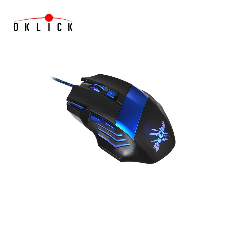 Мышь игровая Oklick 775G USB черный | Мыши
