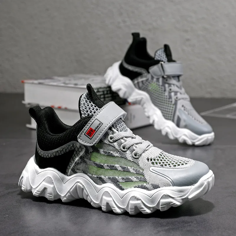SKHEK 2020 High Quality Kids Shoes Summer Breathable Mesh Children Girls Sneakers for Boys Running Tenis Infantil Детская одежда и