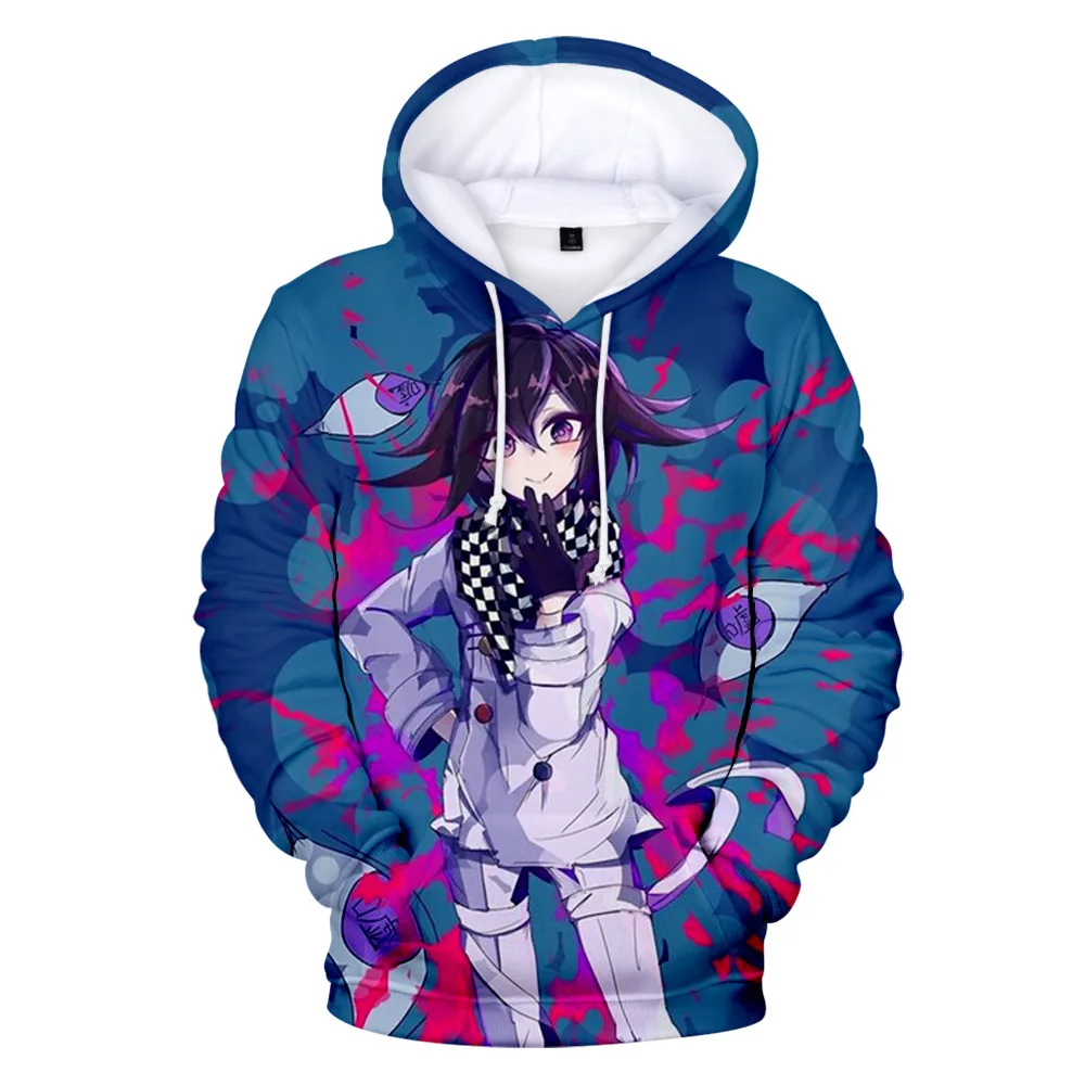 Лидер продаж толстовки Kokichi Ouma свитшоты для мужчин и женщин пуловер с 3D принтом