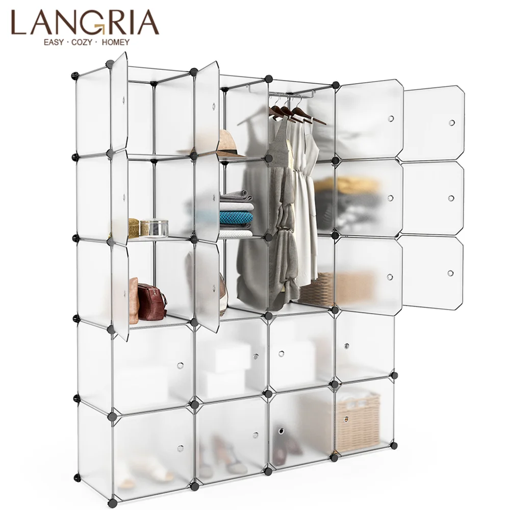 LANGRIA 20/16 куб мутилузе модульный шкаф для хранения шкафы пластиковый свободно