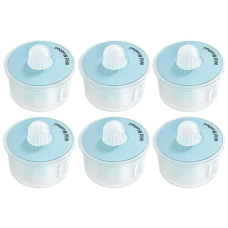 Top Sale 6PCS Ароматизатор воздуха в капсуле с запахом дикого колокольчика, подходит для замены на Ecovacs Deebot OZMO T9 MAX Power AIVI.