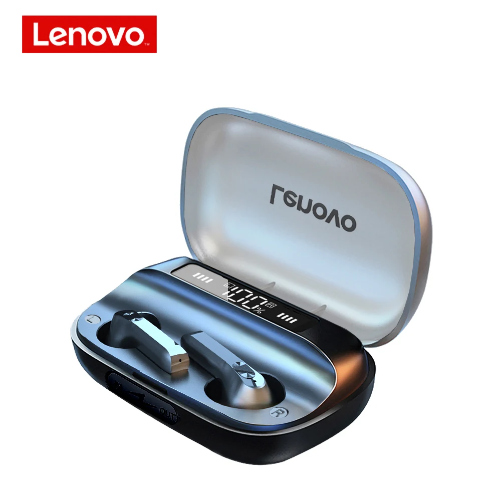 Новые оригинальные наушники Lenovo QT81 с басами TWS беспроводные Bluetooth