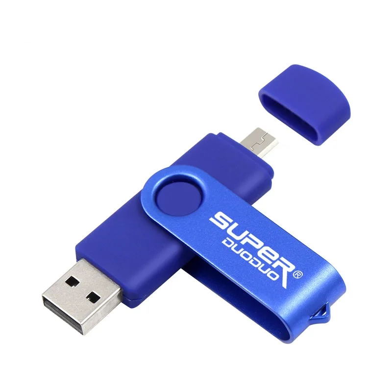 Фото Красочный OTG флеш-накопитель 64 ГБ 128 Отличное качество USB 16 32 pen drive usb2.0 2 в 1 cle usb on Красочный OTG флеш-накопитель 64 ГБ 128 Отличное качество USB 16 32 pen drive usb2.0 2 в 1 cle usb on