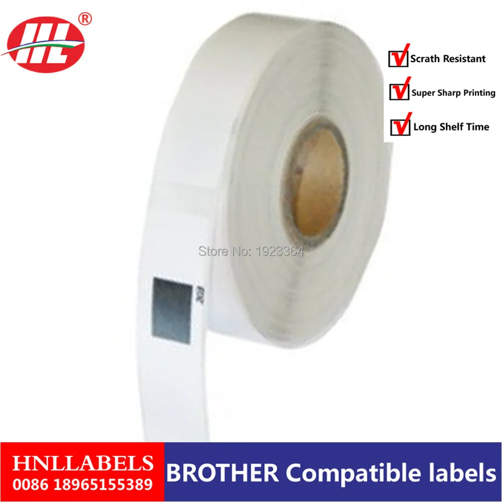 Фото Совместимость DK-11203 этикеткой 17 мм * 87 300 шт. DK11203 DK-1203 с принтером Brother Label белая Совместимость DK-11203 этикеткой 17 мм * 87 300 шт. DK11203 DK-1203 с принтером Brother Label белая