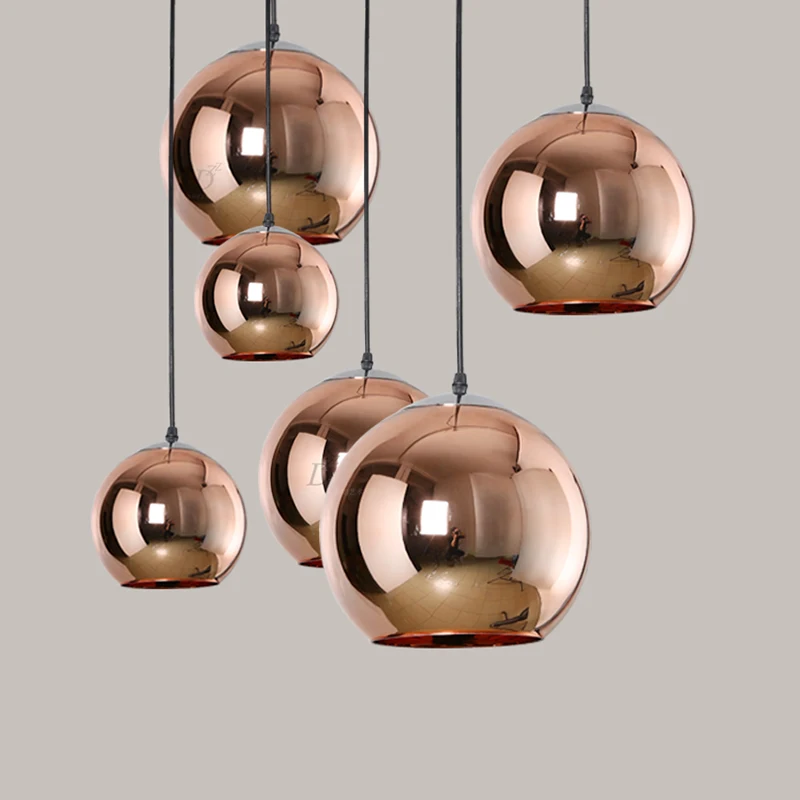 Фото Подвесные светильники JAXLONG LED Glass Ball для кухни столовой и бара со светодиодными лампами E27 современное освещение Рождества Подвесные светильники JAXLONG LED Glass Ball для кухни столовой и бара со светодиодными лампами E27 современное освещение Рождества