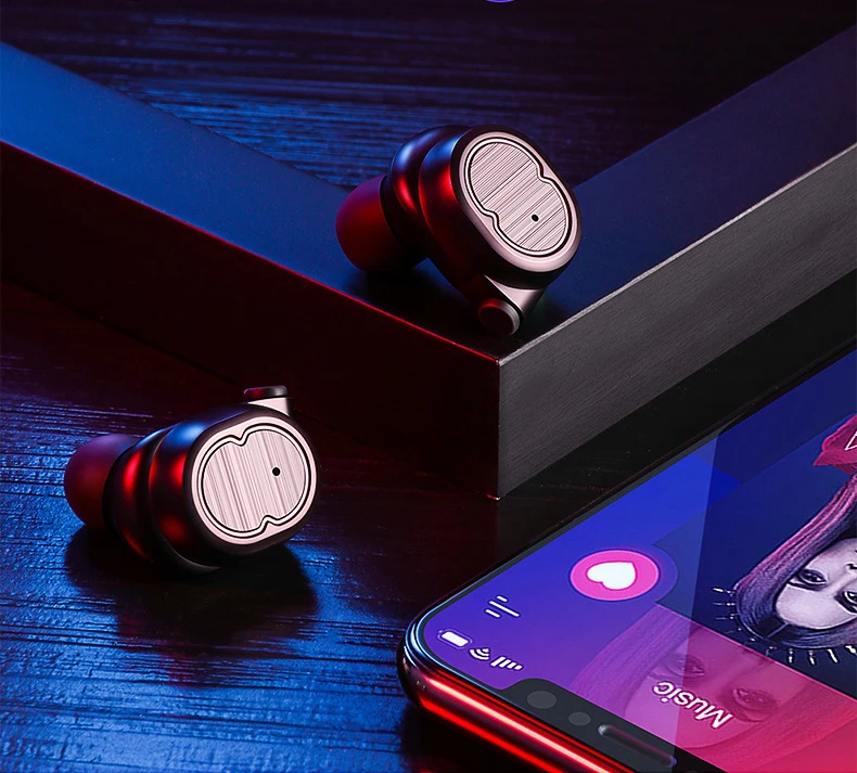 New HAOBA X3 Bluetooth V5.0 TWS Earphone Waterproof Wireless Stereo Earbud for XIAOMI iphone Phone With Charging Box Электроника
