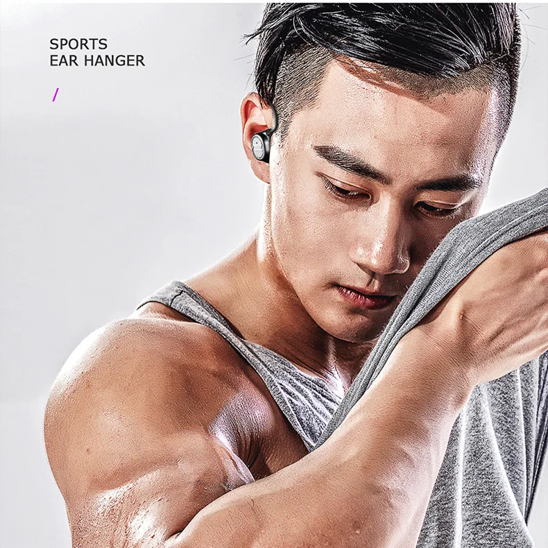 New HAOBA X3 Bluetooth V5.0 TWS Earphone Waterproof Wireless Stereo Earbud for XIAOMI iphone Phone With Charging Box Электроника