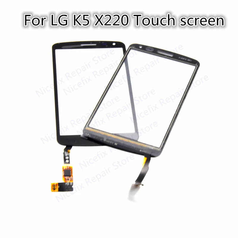 Переднее внешнее Сенсорное стекло объектива для LG K5 X220 Сенсорная панель экран