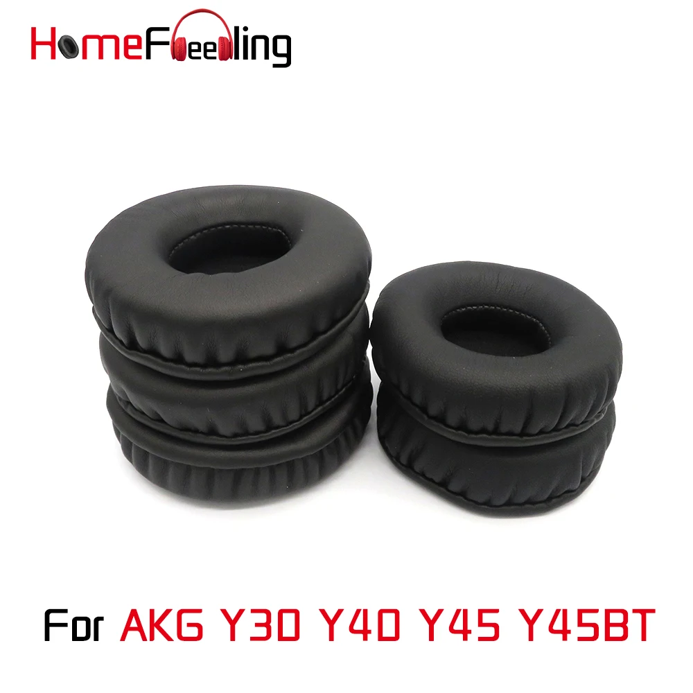 Заменительные наушники Homefeeling для AKG Y30 Y40 Y45 Y45BT, круглые, универсальные, из кожи.