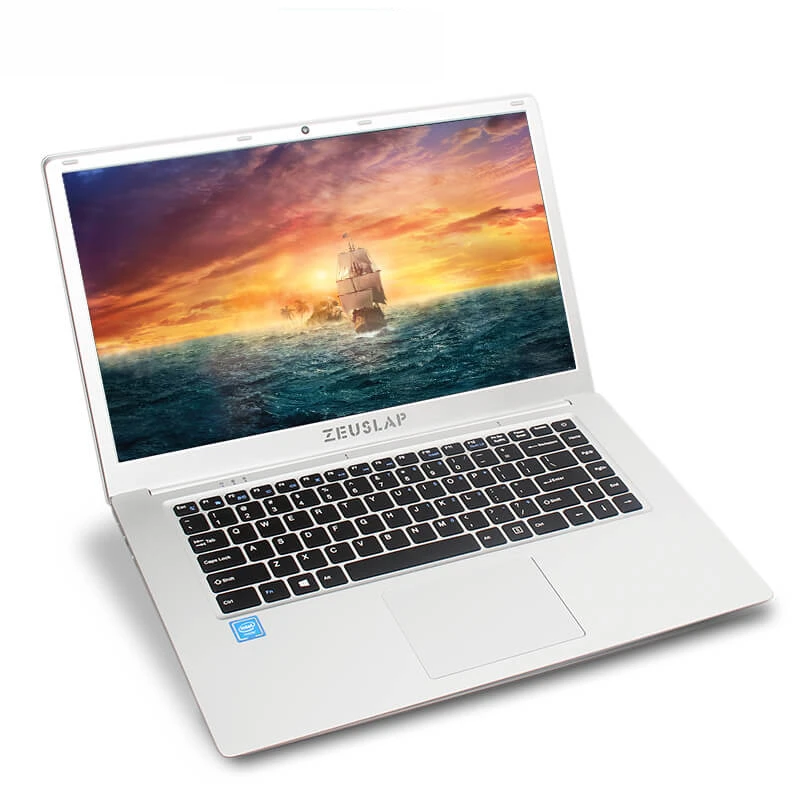 ZEUSLAP 15 6 дюйма узкая рамка 1920x1080P FHD четырехъядерный процессор Intel 4 ГБ DDR3 64 Гб eMMC Windows