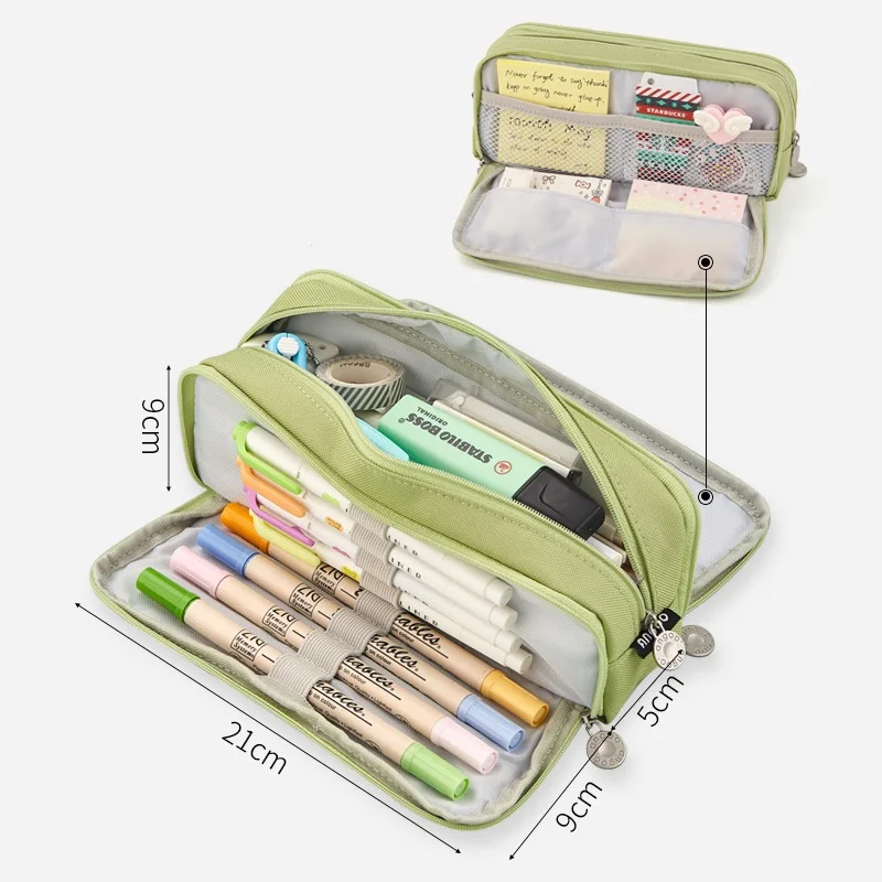 Фото Двусторонний пенал для карандашей Double Face Pencil Bag Pen Case Special Macaron Color Dual Side Canvas Storage Pouch Stationery School Travel Gift Двусторонний пенал для карандашей Double Face Pencil Bag Pen Case Special Macaron Color Dual Side Canvas Storage Pouch Stationery School Travel Gift