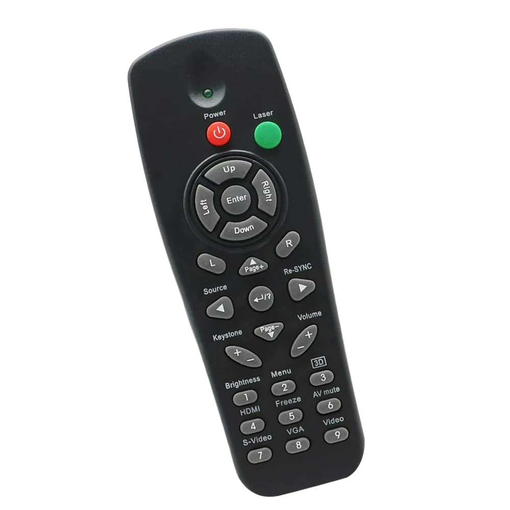 Пульт для проекторов Optoma EX550 EX540 EX530 EX610ST EX665 EX664 EX765 EX774 EX779P EX551 EX605ST EX521 с лазером включенным.