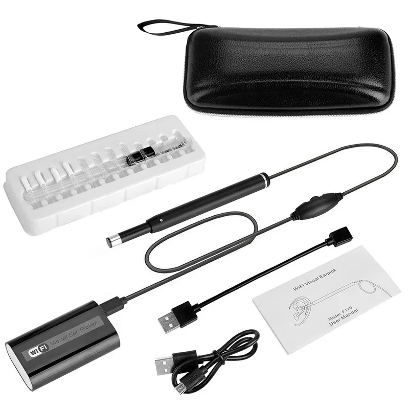 Wi-Fi беспроводная Android OTG USB отоскопическая камера ушной медицинский осмотр