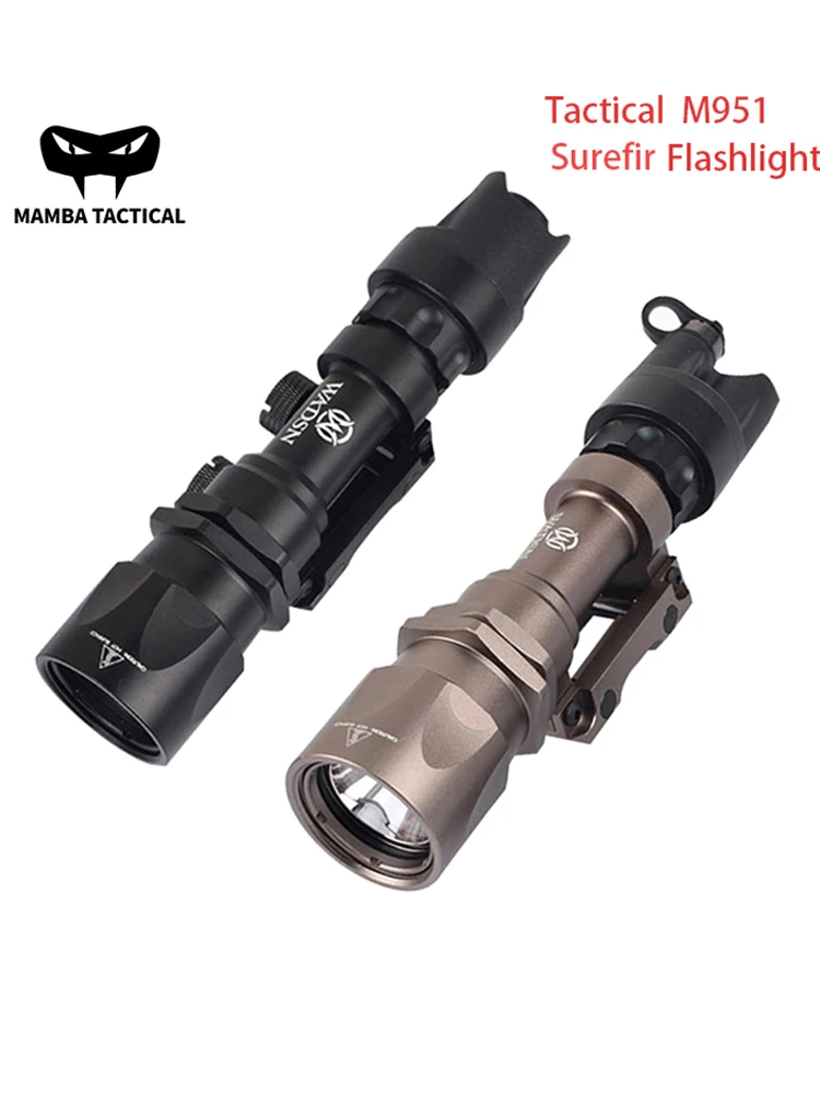 Тактический светодиодный фонарик Surefir M951 с маркировкой фонарь для разведки