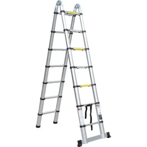 Телескопическая Лестница Стремянка Sevenberg Qh 2X8 Ступеней (2 5 М.+2 М.) - купить по