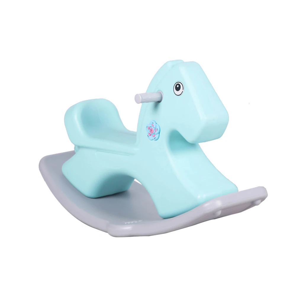 Cute Plastic Rocking Horses Indoor Outdoor Pony Educational Ride On Rollers Great toy Birthday Gift for Children | Игрушки и хобби