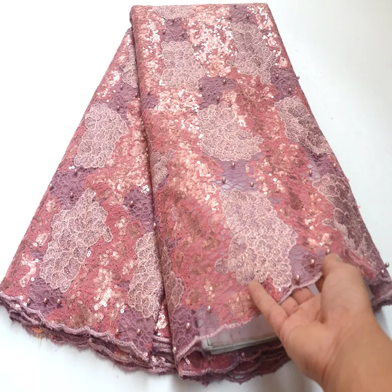 Последняя африканская кружевная ткань 2019 бисером ажурная органза кружево
