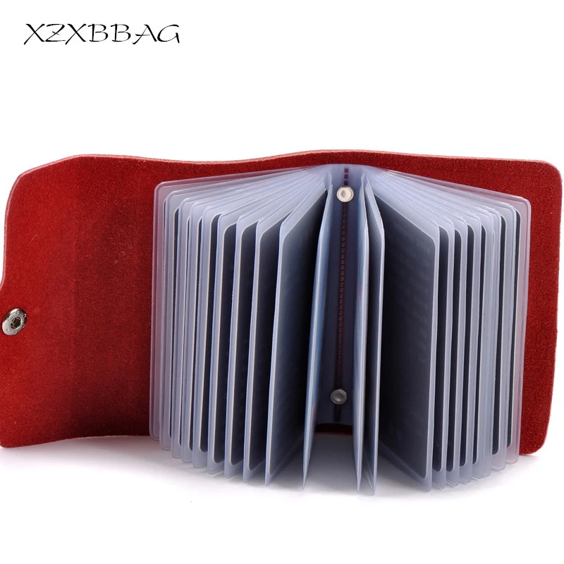 XZXBBAG новый стиль цветной спилок кожаный держатель для карт мужчин и женщин на
