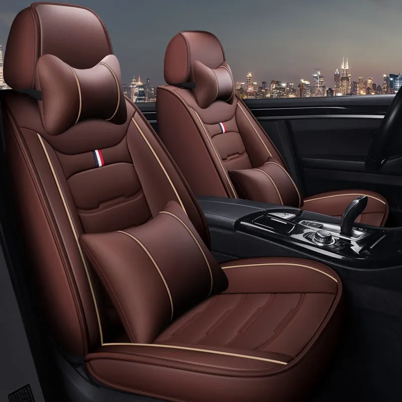 Передняя + задняя крышка автомобильного сиденья для chevrolet cruze captiva lacetti citroen c4 c5 c3