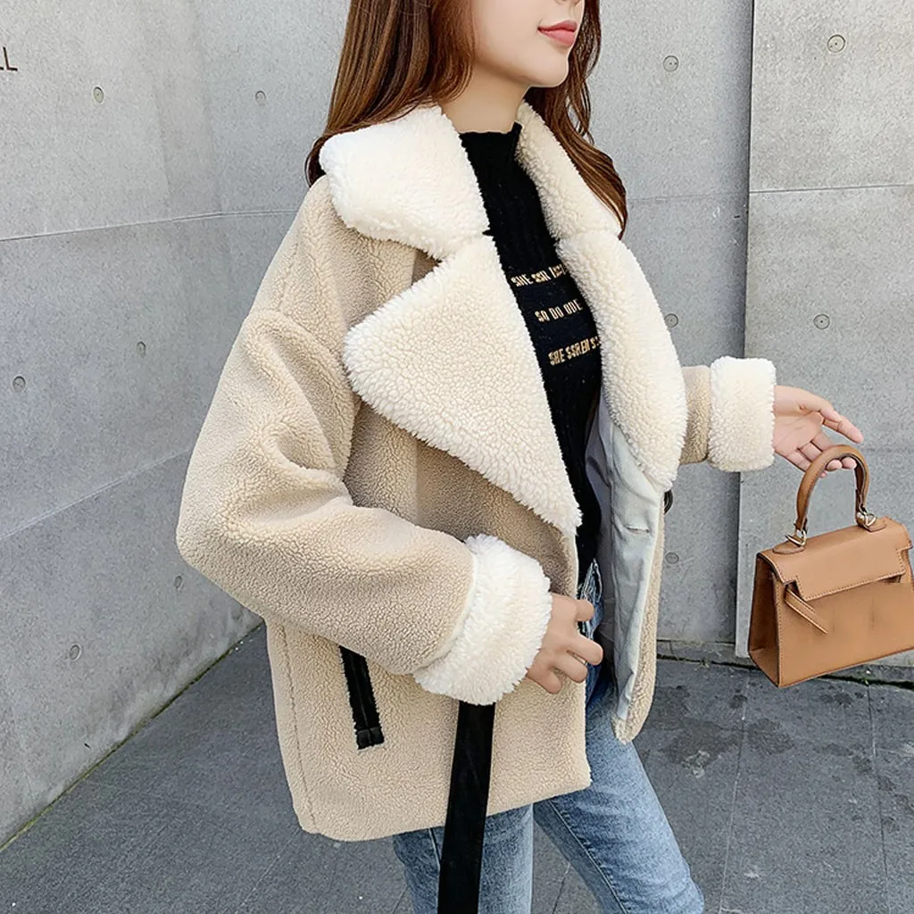 Новинка 2019 года весеннее пальто из искусственного меха мишка тедди куртка