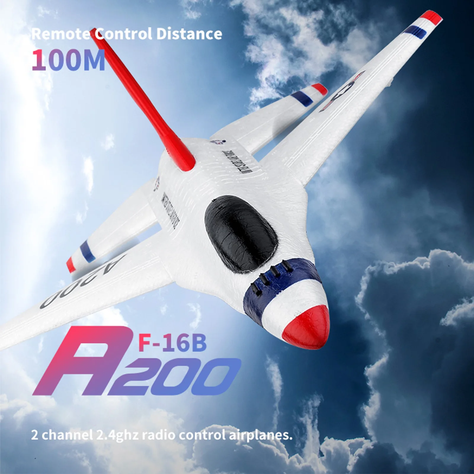 Wltoys XK A200 F-16B RC самолет 2 4 GHz 2CH игрушки для детей мальчиков | Игрушки и хобби