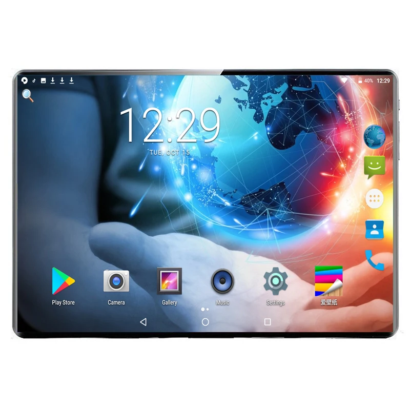 T100 Android 9 0 планшетный ПК 8 ГБ ОЗУ 128 Гб ПЗУ 10 ядер планшеты дюймов 4G LTE gps Bluetooth Google