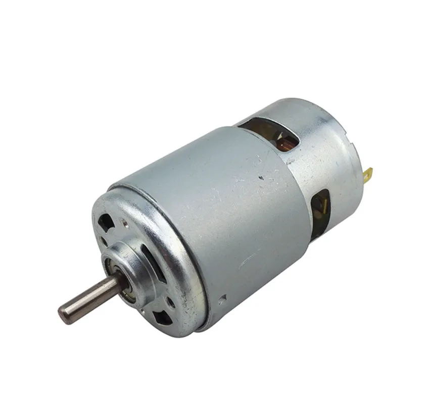 Высокоскоростной мотор постоянного тока 12 В 24 795 895 775 диаметр вала 5 мм