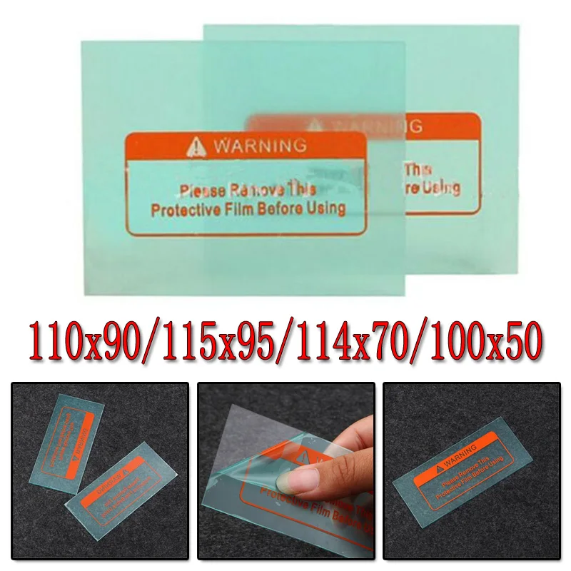 10 шт. прозрачные защитные линзы для сварочного шлема 4 размера |