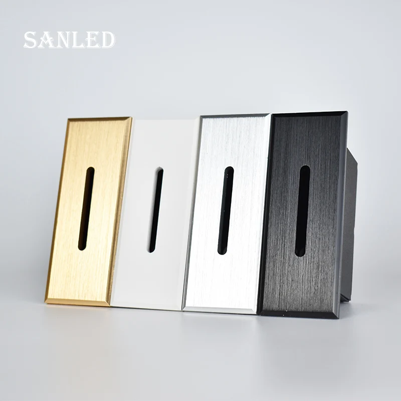 Светодиодный светильник для лестницы SANDIY алюминиевый настенный утопленный