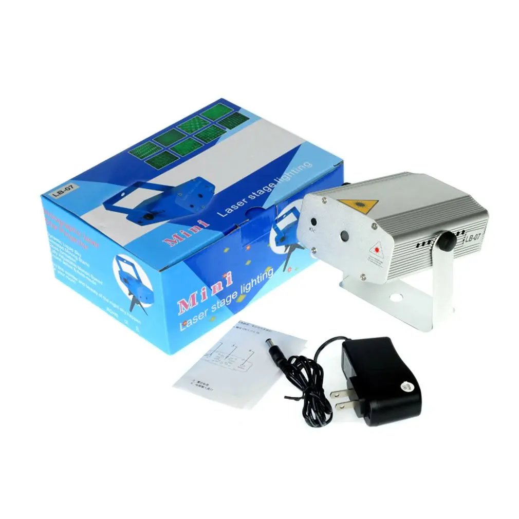 Новый мини-DJ лазерный сценический светильник диско Вечеринка клуб Галактический