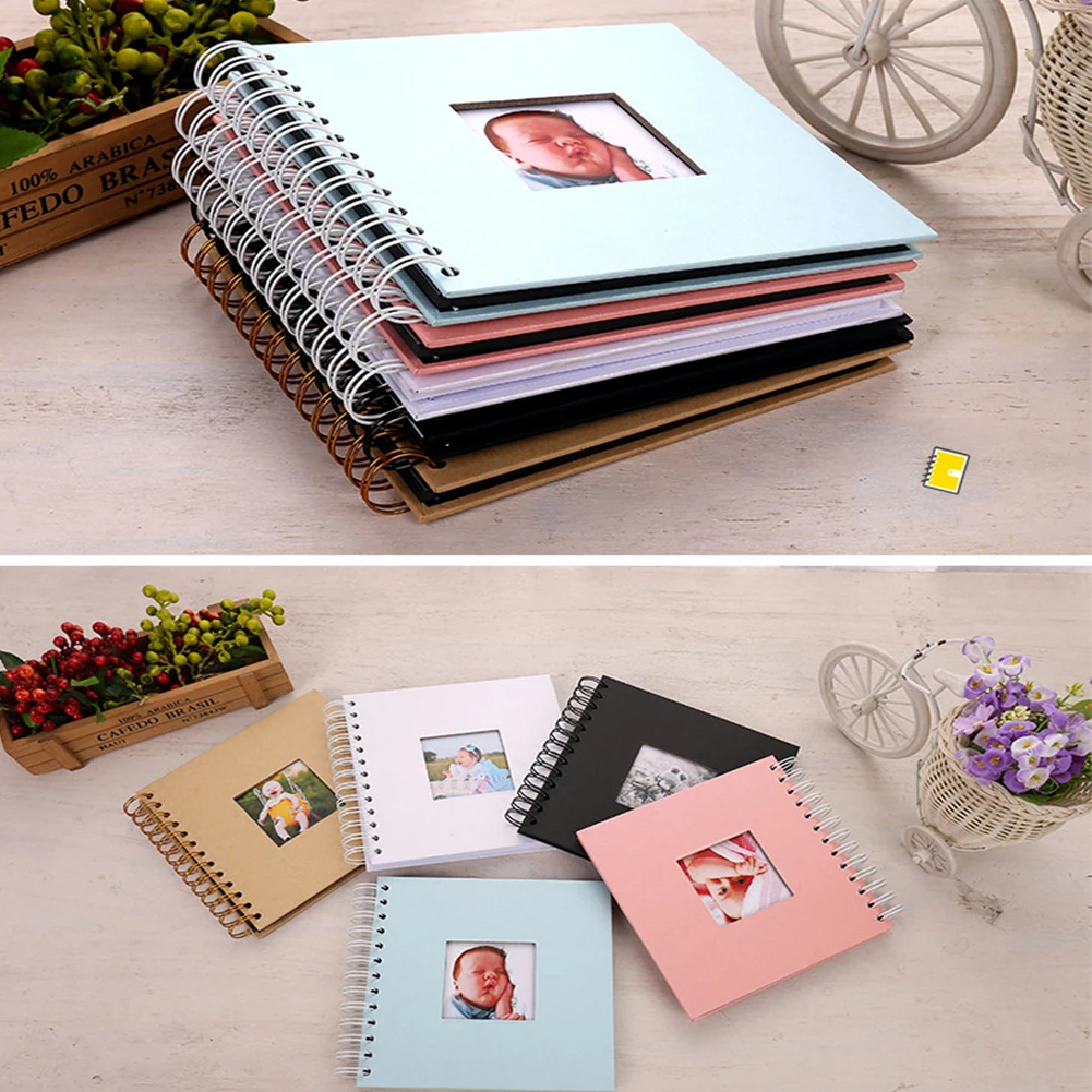 Paper Photo Album De Fotografia Baby Scrapbooking Fotograf Albumu Diy Fotoalbum Photoalbum Kids Memory Book Portafoto Scrapbook | Дом и сад