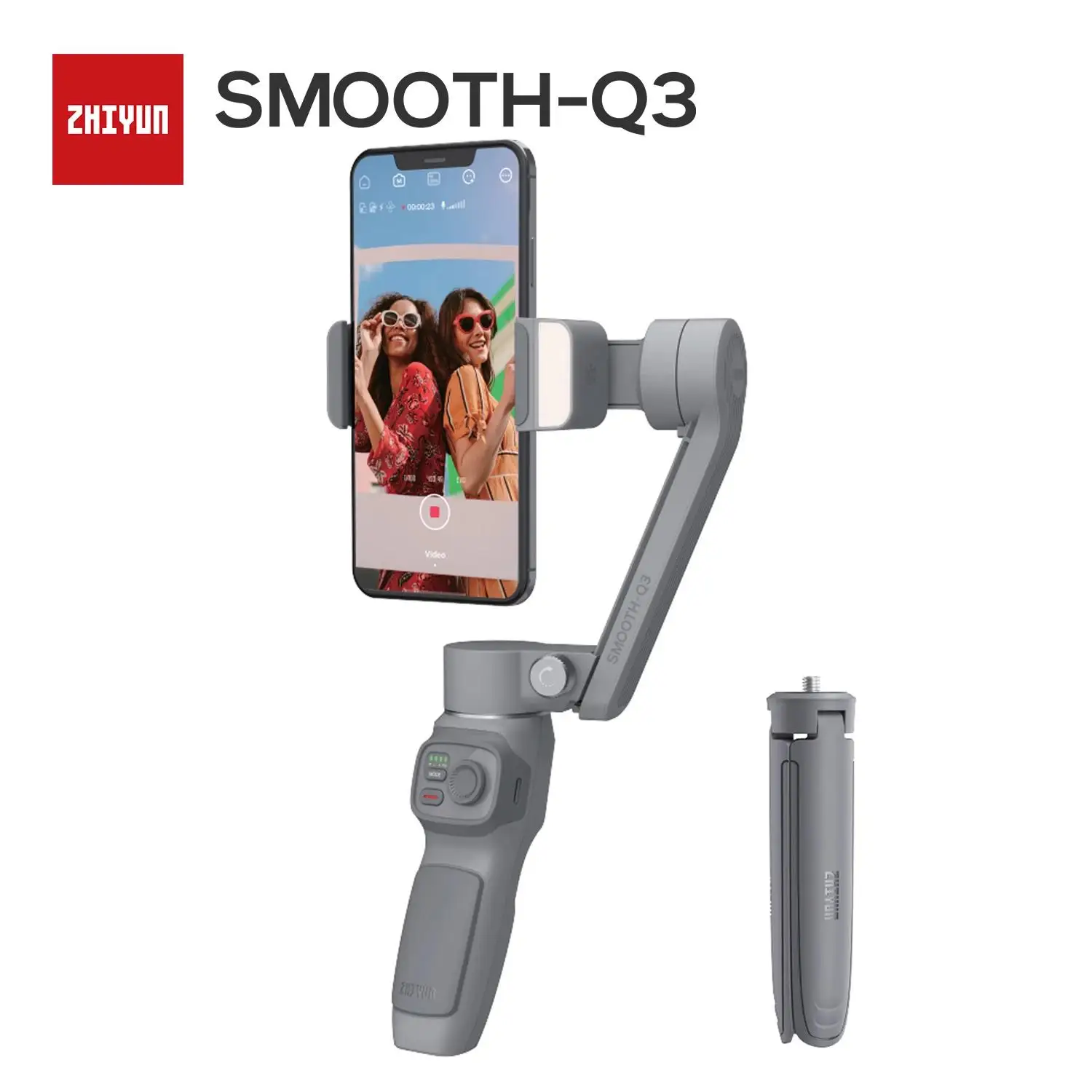 ZHIYUN официальный гладкой Q3 смартфонов карданный 3 осевой гибкий чехол для