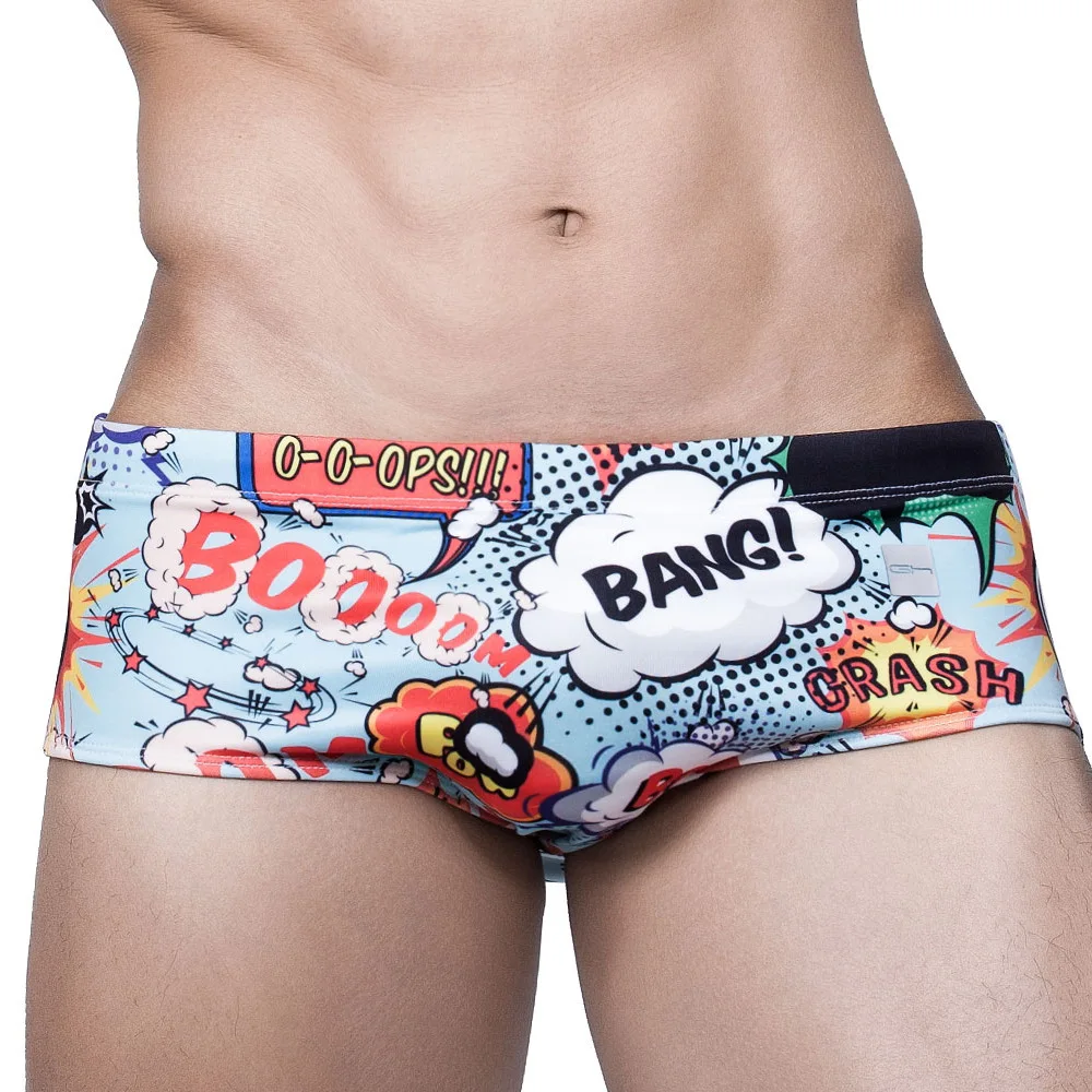 Мужские модные трусы-боксеры с принтом AussieBum международная торговля сексуальные