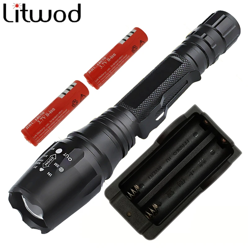 Светодиодный фонарик Litwod Z20 V5 CREE XHP50 XM-L2 U3 масштабируемый водонепроницаемый