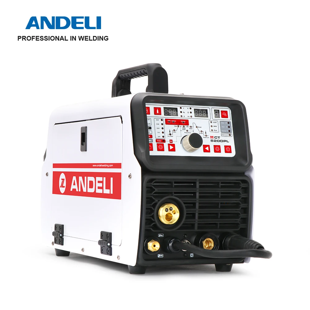 ANDELI MCT 520DPL 520DPC 5 в 1 многофункциональный сварочный аппарат TIG/MIG/CUT/MMA дополнительно