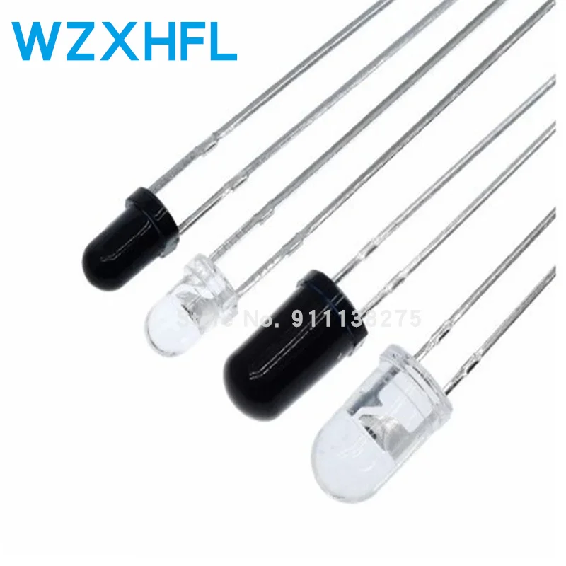 10 пар 3 мм 5 940nm светодиоды инфракрасный излучатель и ИК-приемник диоды 301A для arduino