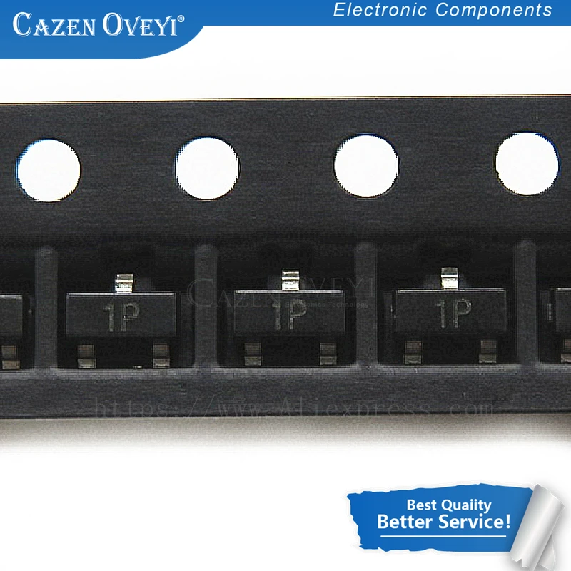 100 шт./лот MMBT2222A СОТ-23 MMBT2222 2N2222 1P SMD общего назначения транзисторов и триодов в