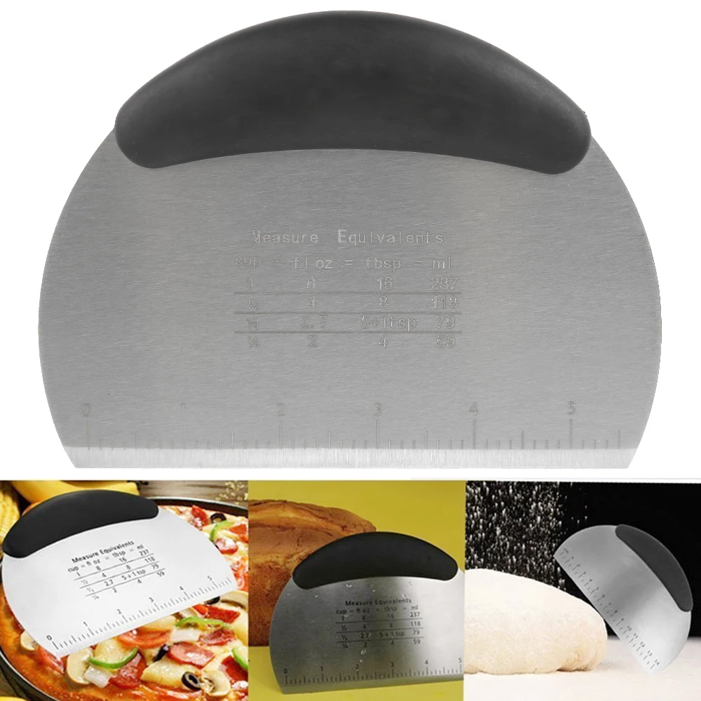 1 шт. нержавеющий резак для раскатки теста лопатка торта рулоны скребок
